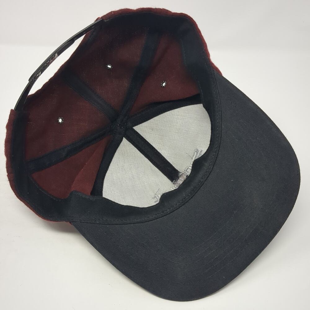 Simplot Soilbuilders Snapback Hat Red One Size Ad… - image 7